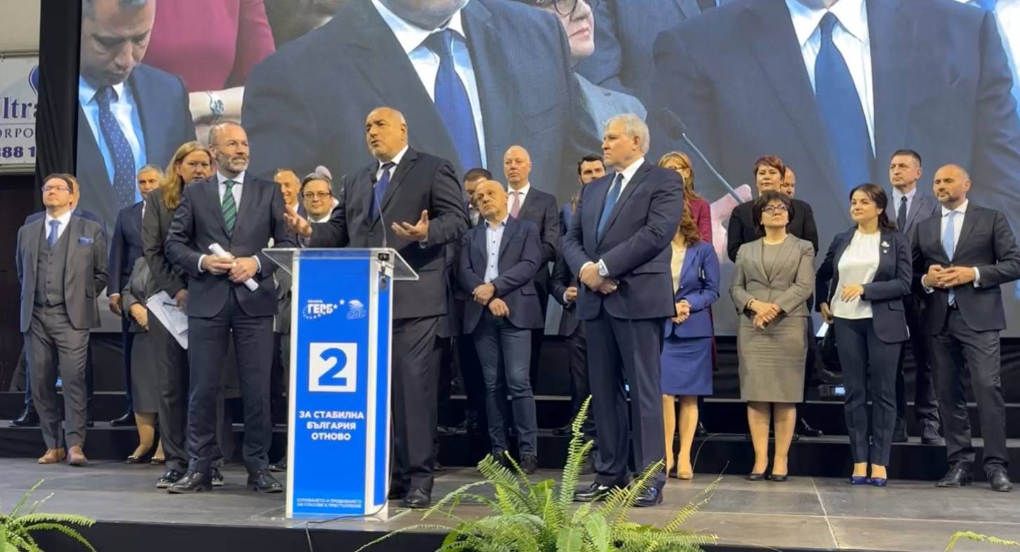  Бойко Борисов и Манфред Вебер 